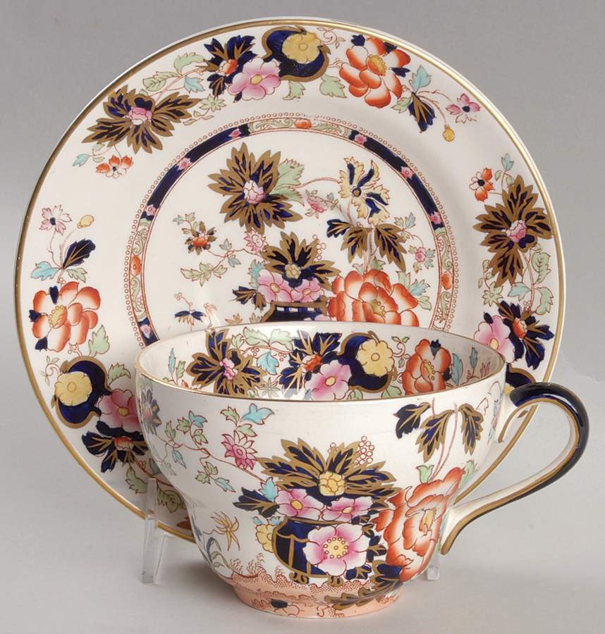 Mandarin Joke Cup & Saucer Set by Mason's-1