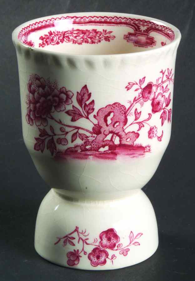 Manchu Pink Double Egg Cup by Mason's-1