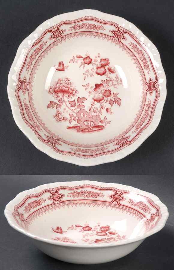 Manchu Pink Coupe Cereal Bowl by Mason's-1