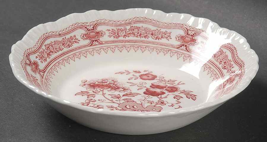 Manchu Pink Fruit/Dessert (Sauce) Bowl by Mason's-1