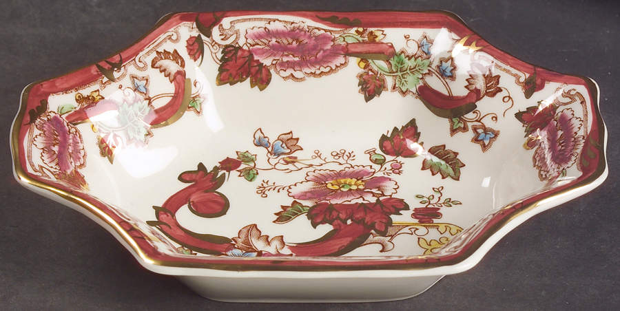 Mandalay Red Medium Sweet Meat Dish by Mason's-1
