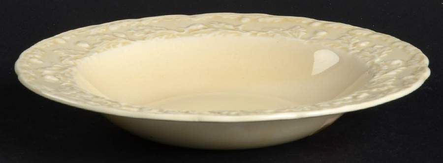 Mason's Oak Cream Rim Fruit/Dessert (Sauce) Bowl by Mason's-1