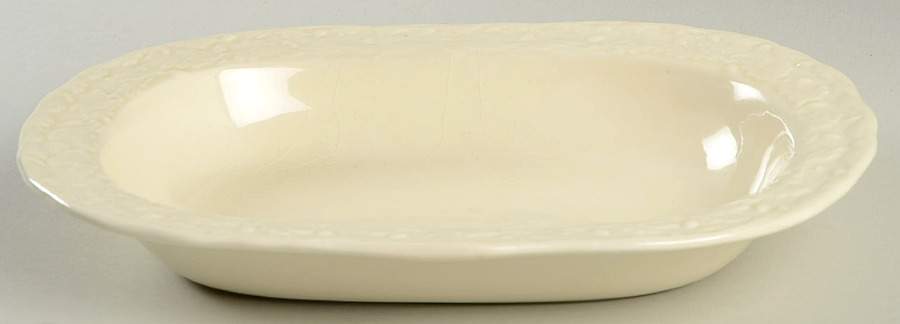 Mason's Oak Cream 9" Oval Vegetable Bowl by Mason's-1