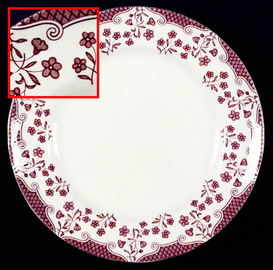 Cambric Salad Plate by Mason's-1