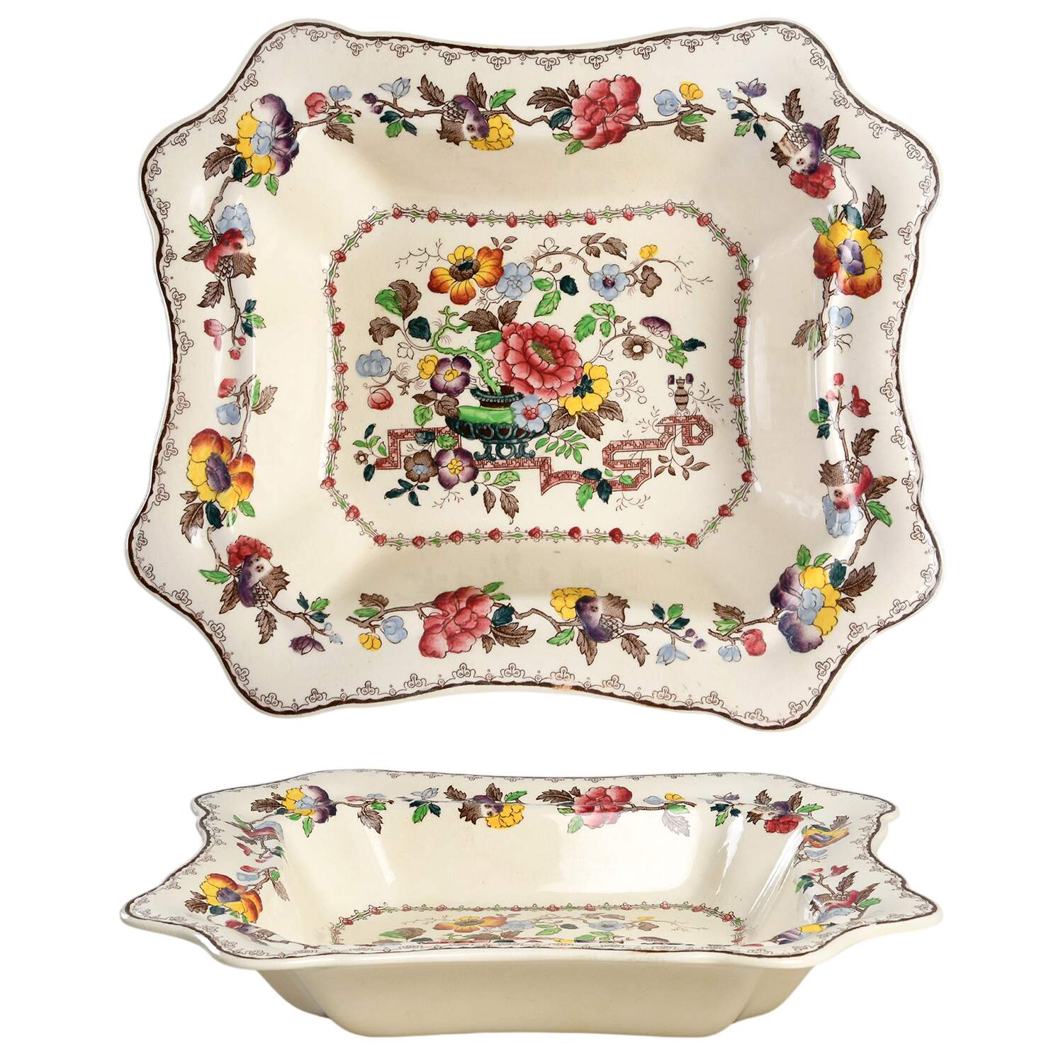 Nabob Double Vegetable No Lid by Mason's-1
