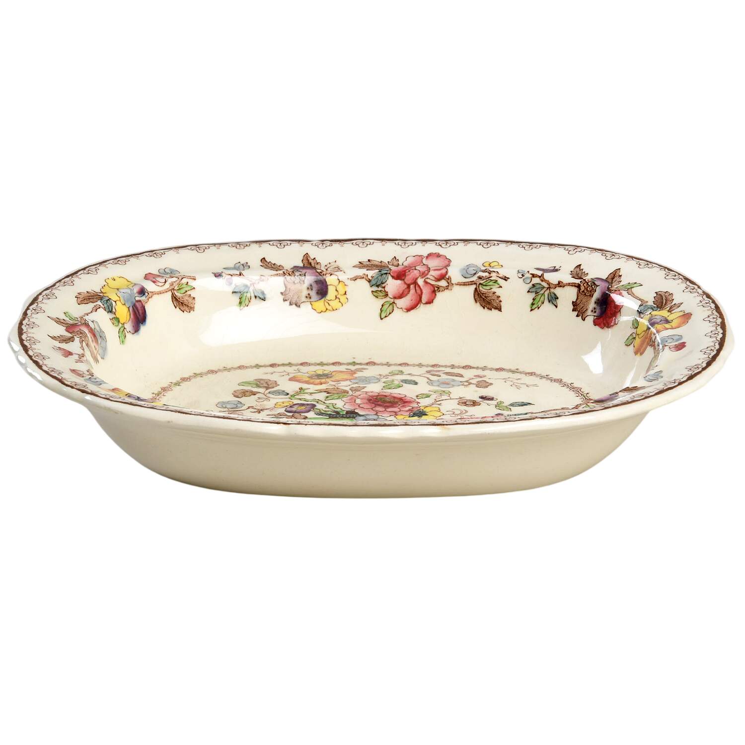 Nabob 9" Oval Vegetable Bowl by Mason's-1