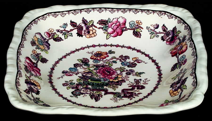 Nabob Square Gadroon Dessert Bowl by Mason's-1