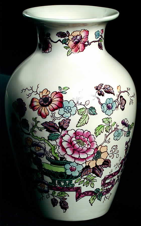Nabob 8" Vase by Mason's-1