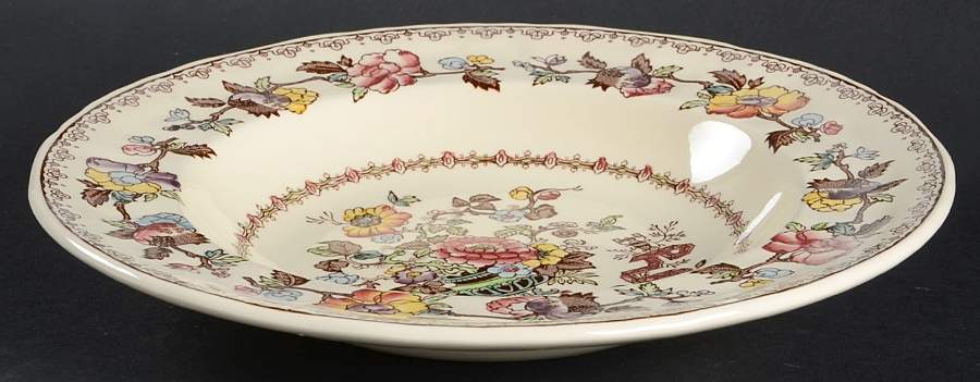 Nabob Rim Soup Bowl by Mason's-1