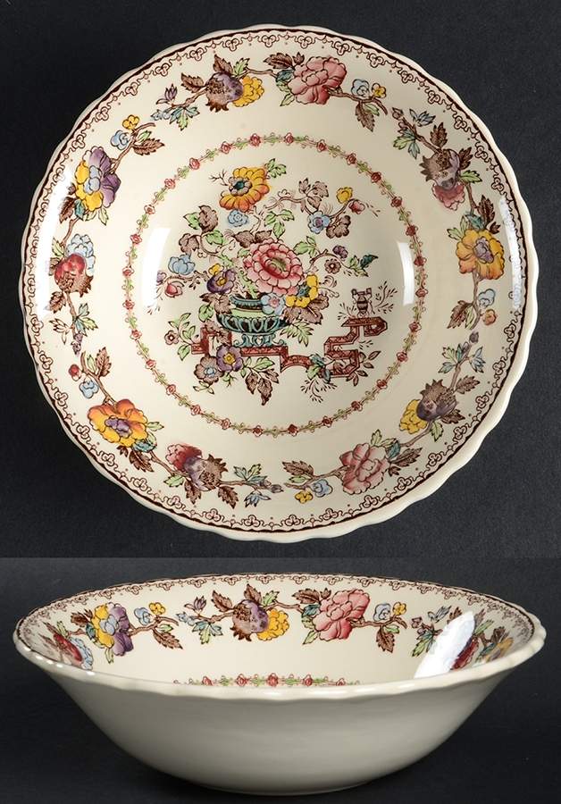 Nabob Coupe Cereal Bowl by Mason's-1