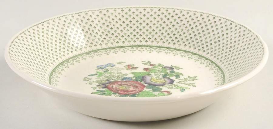 Paynsley Green Multicolor Coupe Soup Bowl by Mason's-1