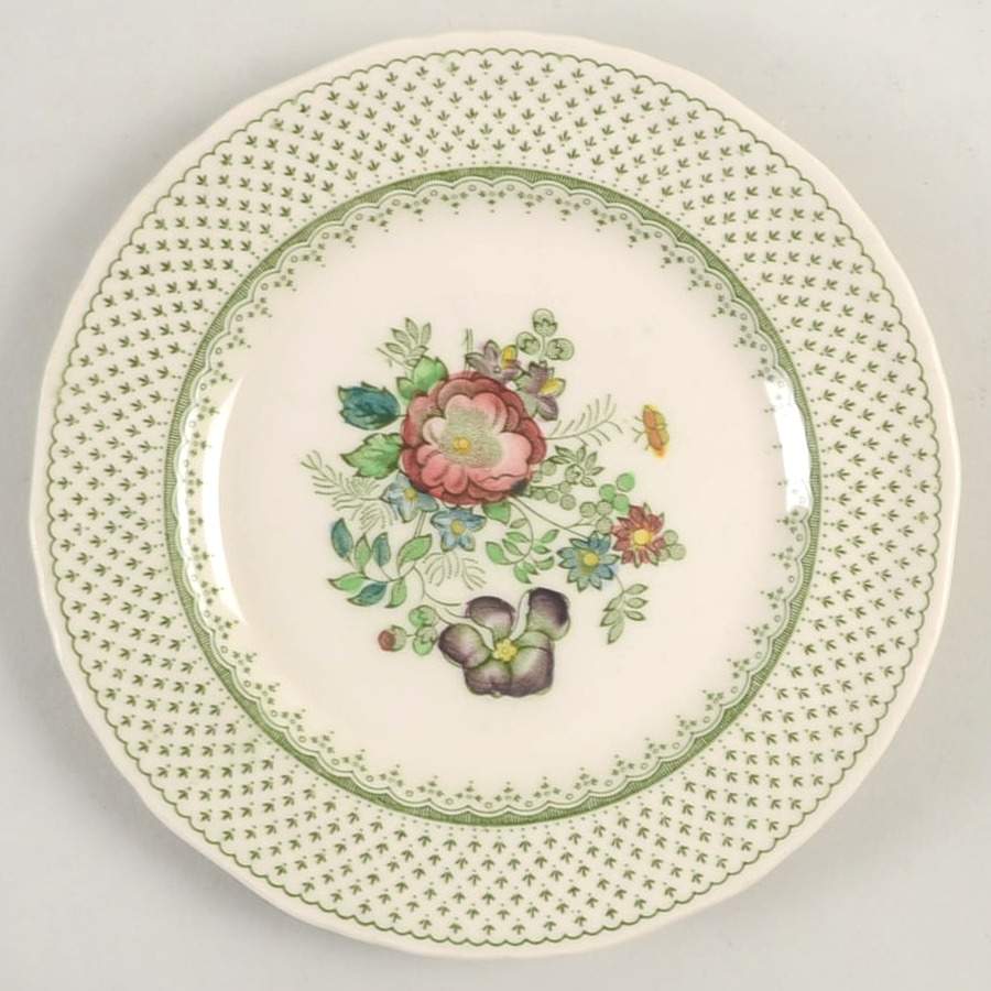 Paynsley Green Multicolor Bread & Butter Plate by Mason's-1