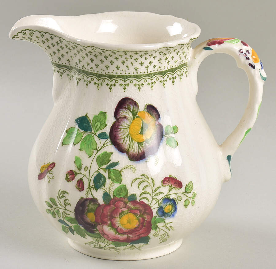 Paynsley Green Multicolor 16 Oz Jug by Mason's-1
