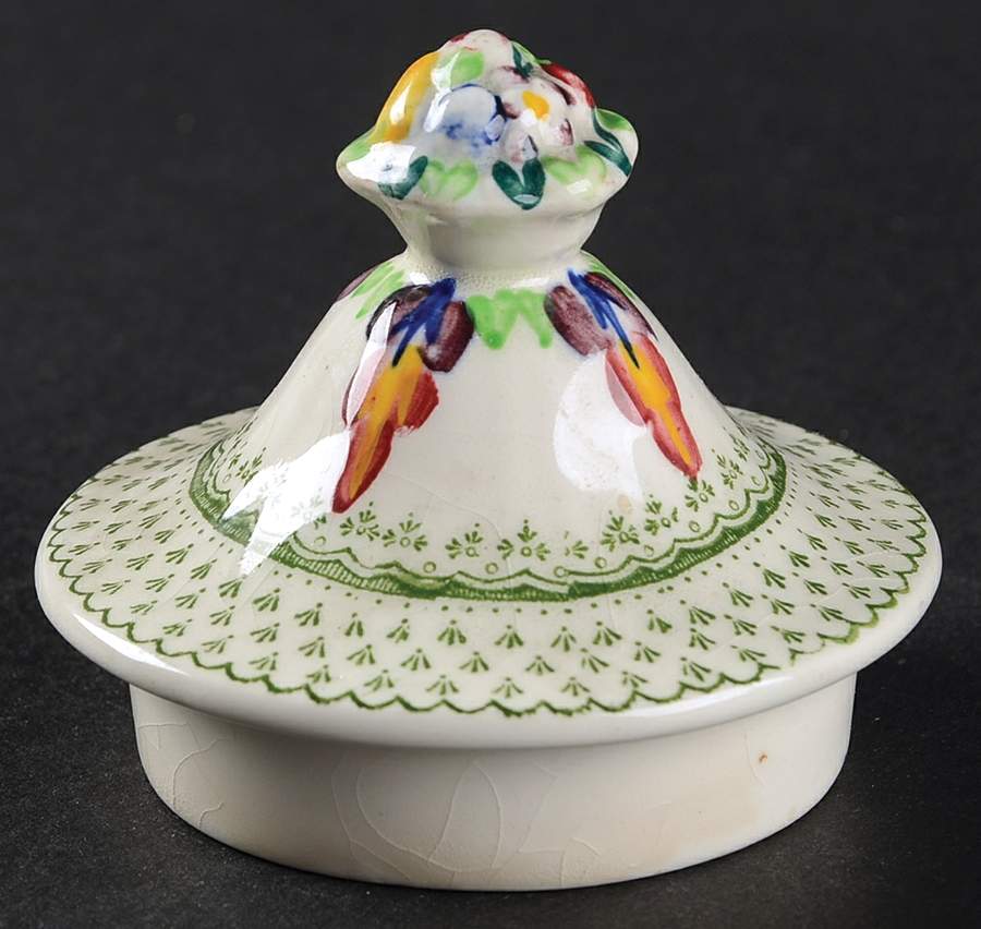 Paynsley Green Multicolor Lid for Sugar Bowl by Mason's-1
