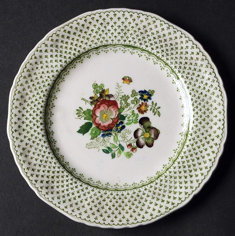 Paynsley Green Multicolor Bread & Butter Plate by Mason's-1