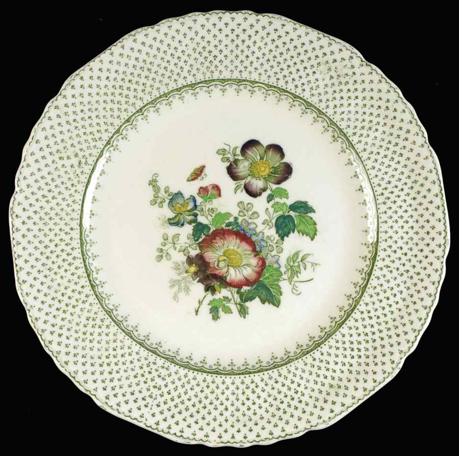 Paynsley Green Multicolor Luncheon Plate by Mason's-1