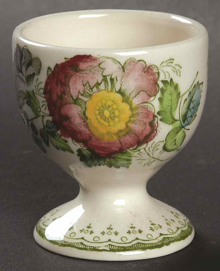 Paynsley Green Multicolor Single Egg Cup by Mason's-1