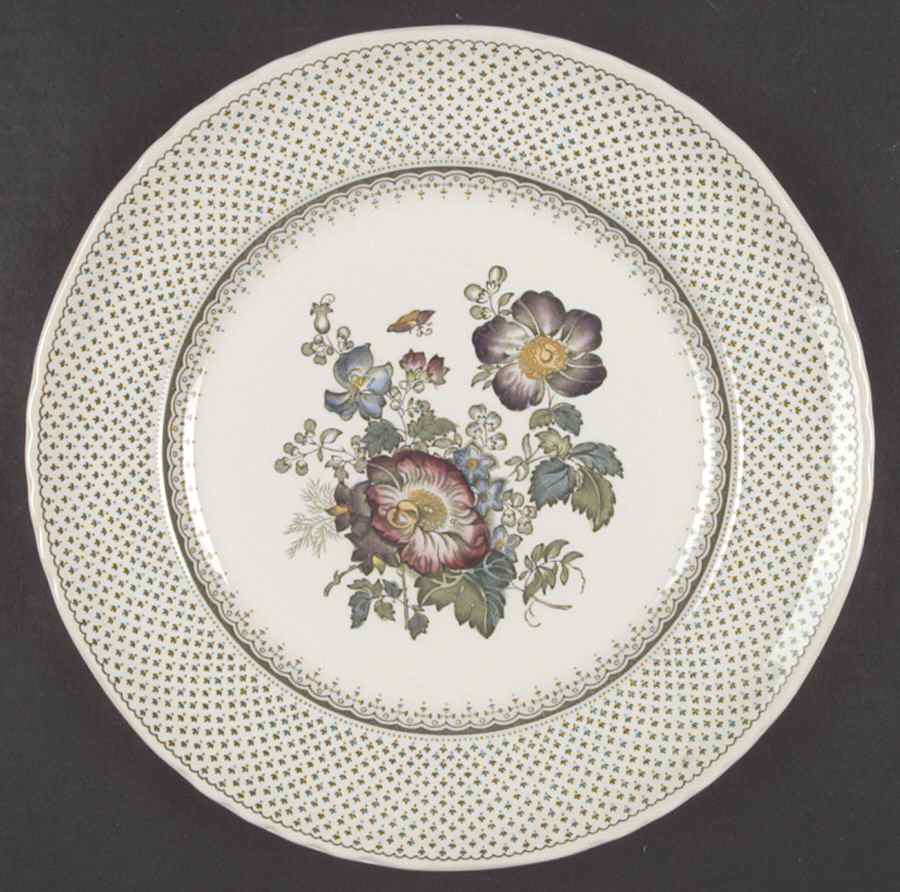 Paynsley Green Multicolor Dinner Plate by Mason's-1