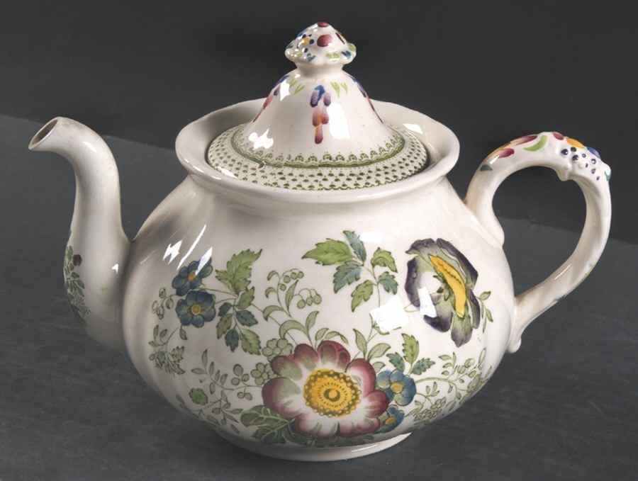Paynsley Green Multicolor Teapot & Lid by Mason's-1