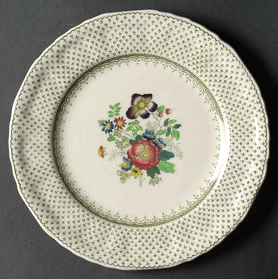 Paynsley Green Multicolor Bread & Butter Plate by Mason's-1