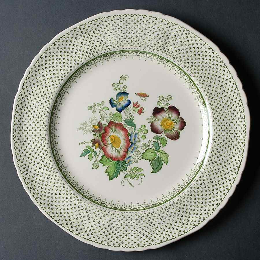 Paynsley Green Multicolor Dinner Plate by Mason's-1