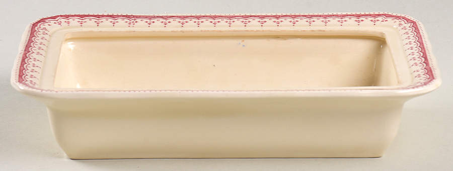 Paynsley Pink 1/4 Lb Butter No Lid by Mason's-1