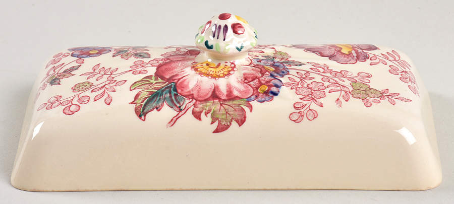 Paynsley Pink Lid for 1/4 Lb Butter by Mason's-1