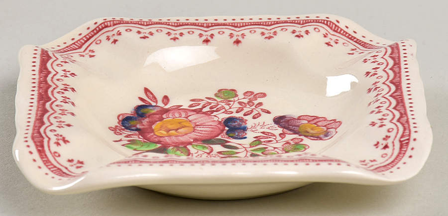 Paynsley Pink Square Ashtray by Mason's-1