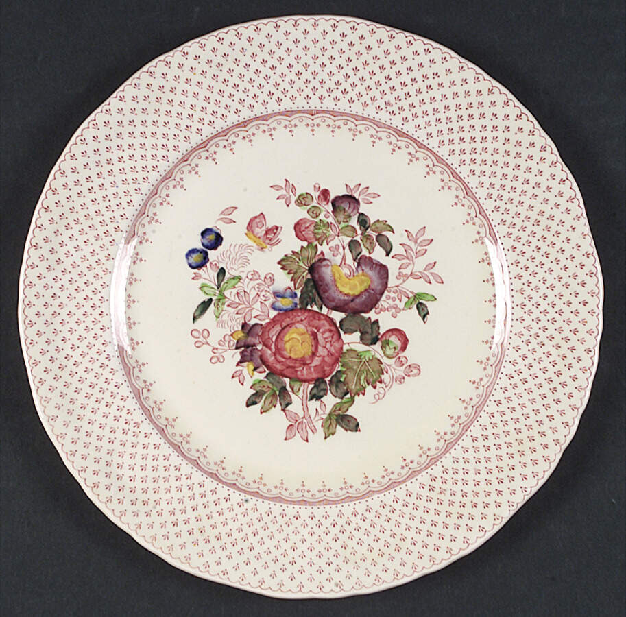 Paynsley Pink Salad Plate by Mason's-1