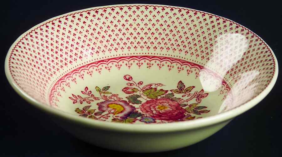 Paynsley Pink Coupe Cereal Bowl by Mason's-1