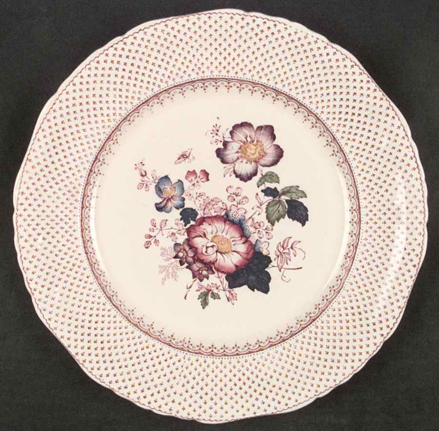 Paynsley Pink Dinner Plate by Mason's-1