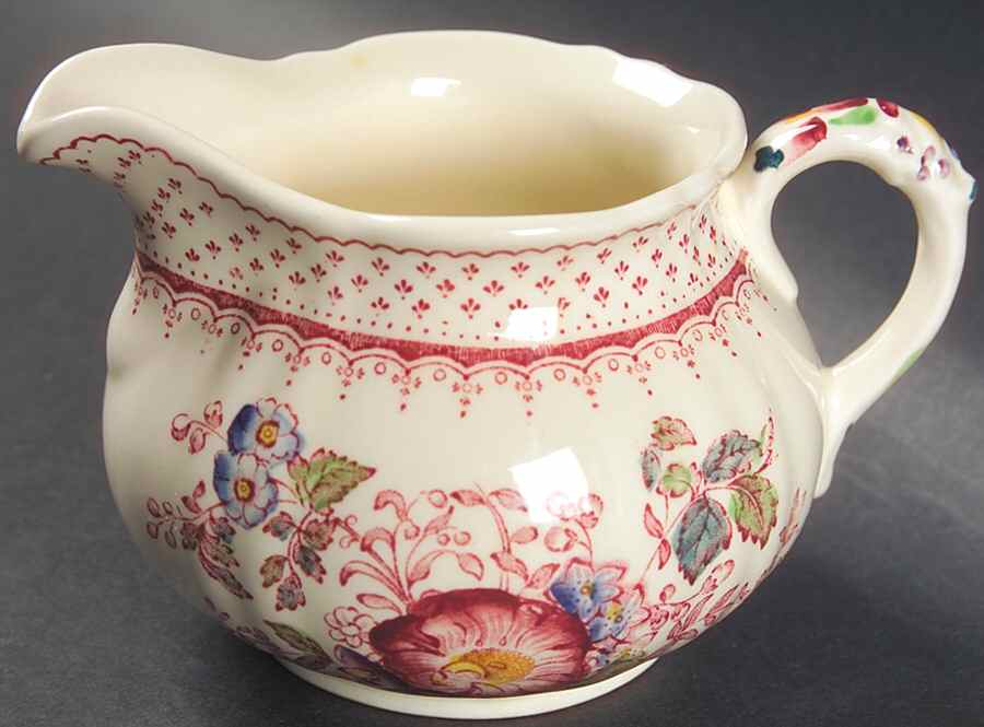 Paynsley Pink Creamer by Mason's-1