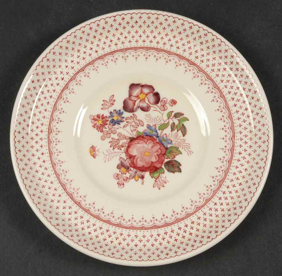 Paynsley Pink Underplate for Jam/Jelly by Mason's-1