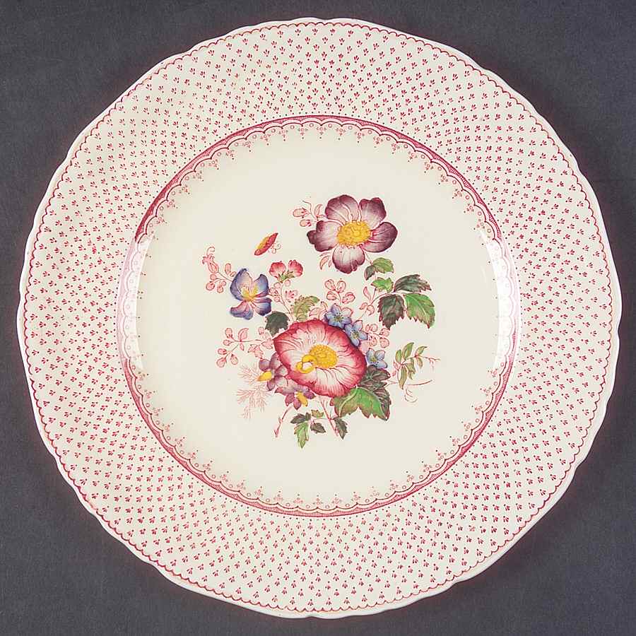 Paynsley Pink Luncheon Plate by Mason's-1