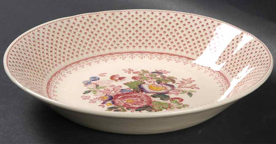 Paynsley Pink Coupe Soup Bowl by Mason's-1