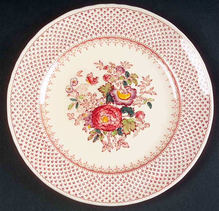 Paynsley Pink Salad Plate by Mason's-1