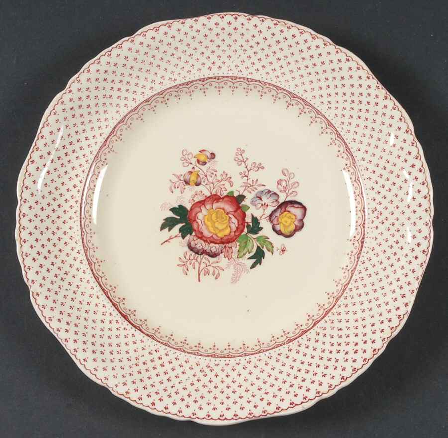 Paynsley Pink Salad Plate by Mason's-1