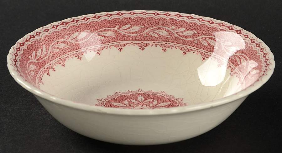 Plymouth Red Coupe Cereal Bowl by Mason's-1