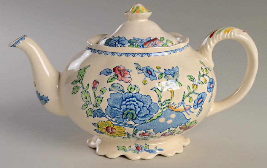 Regency Plantation Colonial Teapot & Lid by Mason's-1