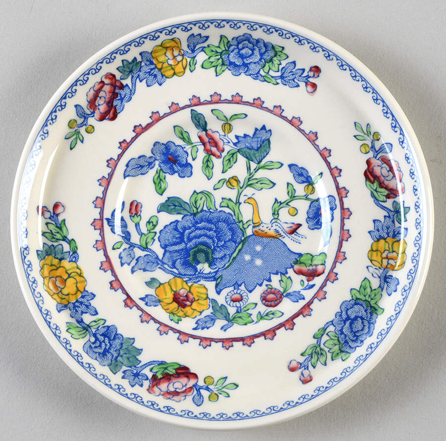 Regency Plantation Colonial Saucer for Flat Cup by Mason's-1