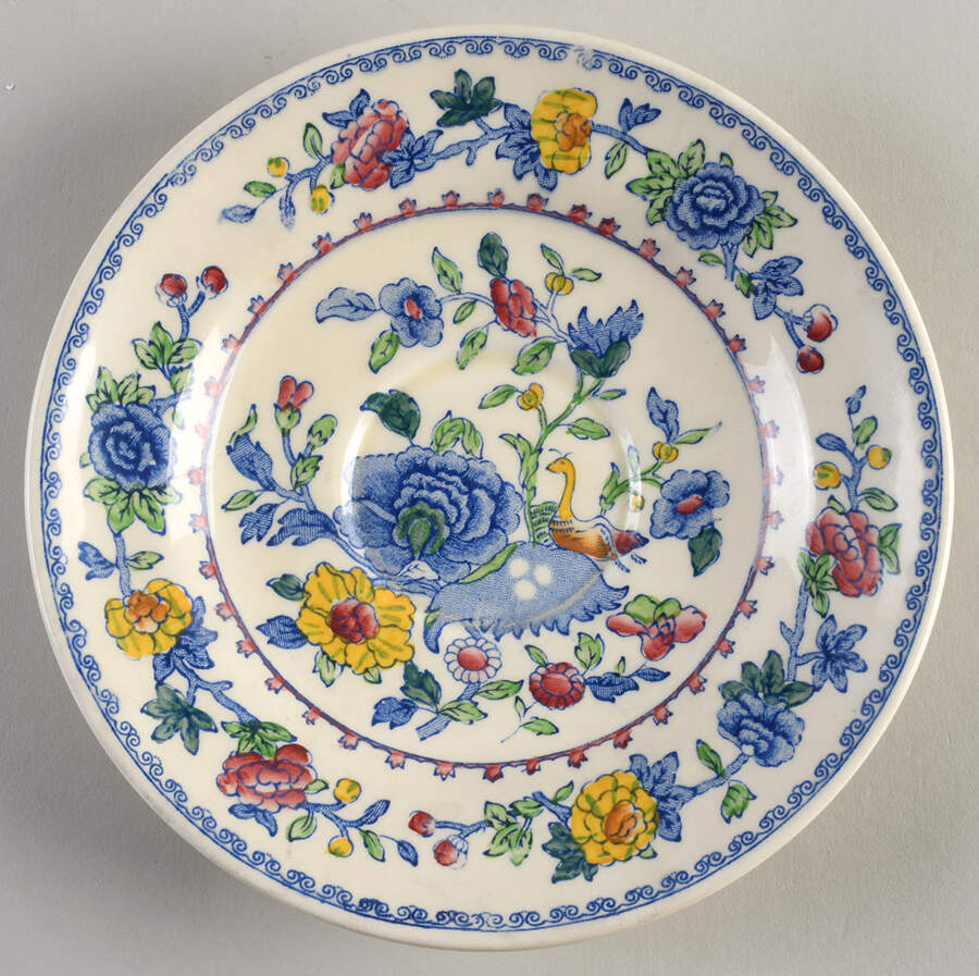 Regency Plantation Colonial Saucer for Jumbo Cup by Mason's-1