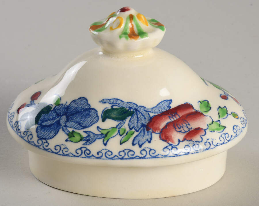 Regency Plantation Colonial Lid for Sugar Bowl by Mason's-1