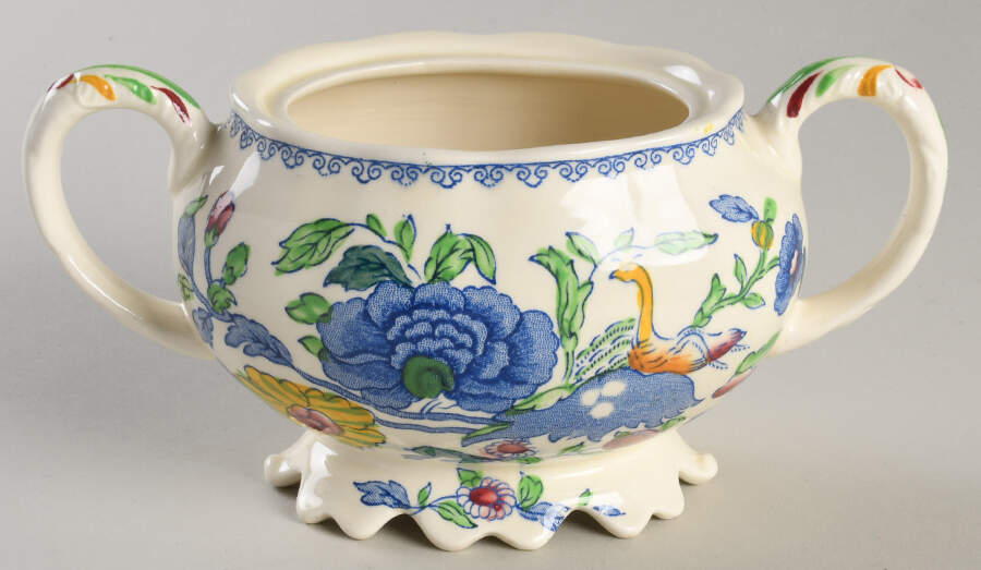 Regency Plantation Colonial Sugar Bowl No Lid by Mason's-1