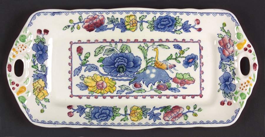 Regency Plantation Colonial Small Sandwich Tray by Mason's-1