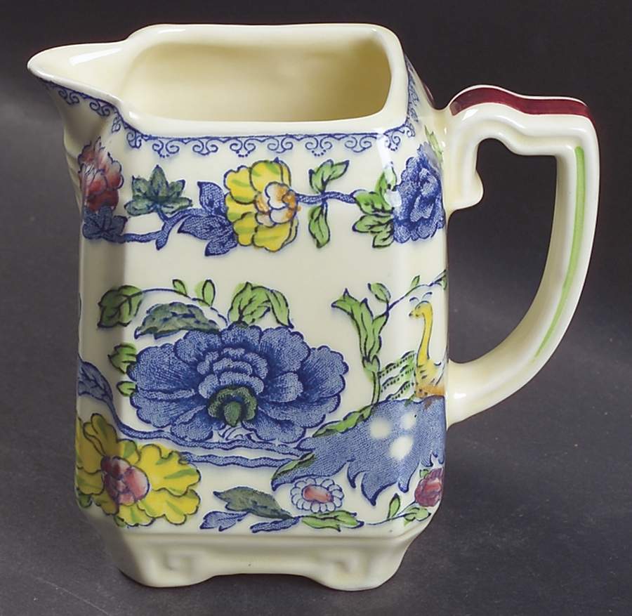 Regency Plantation Colonial Square Fan Creamer by Mason's-1