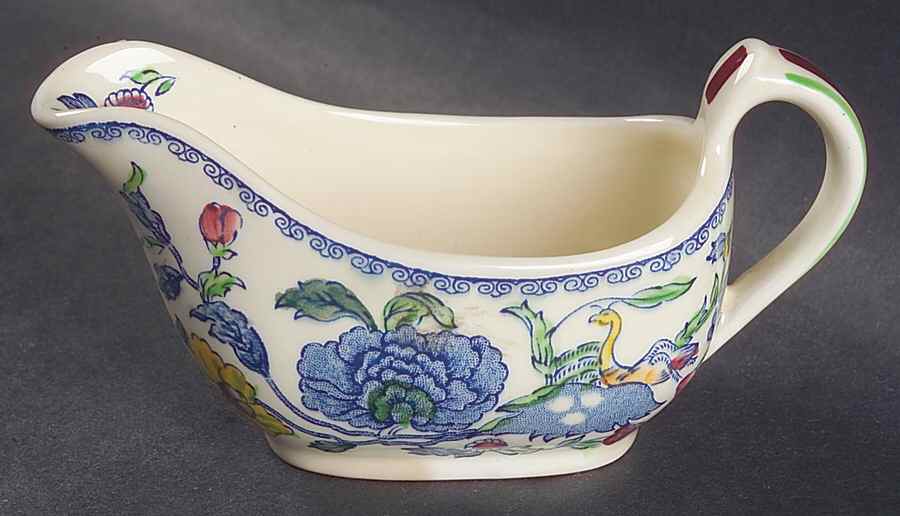Regency Plantation Colonial Individual Gravy Boat No Underplate by Mason's-1