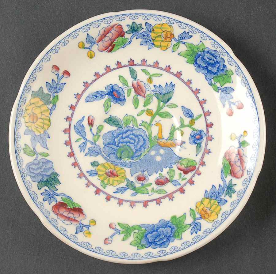Regency Plantation Colonial Saucer for Flat Cup by Mason's-1
