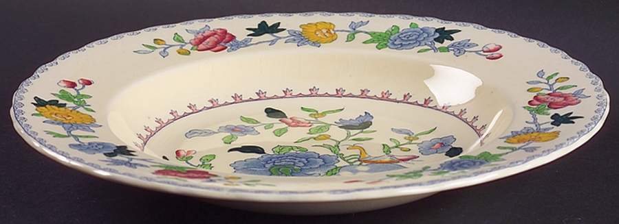 Regency Plantation Colonial Large Rim Soup Bowl by Mason's-1