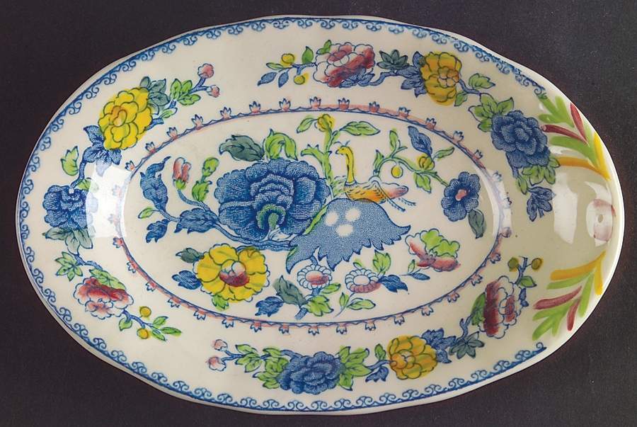 Regency Plantation Colonial Relish/Gravy Underplate by Mason's-1