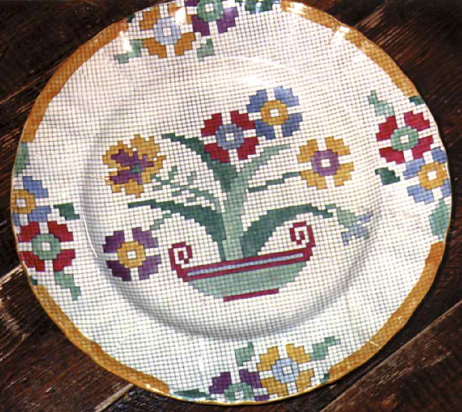 Sampler Dinner Plate by Mason's-1